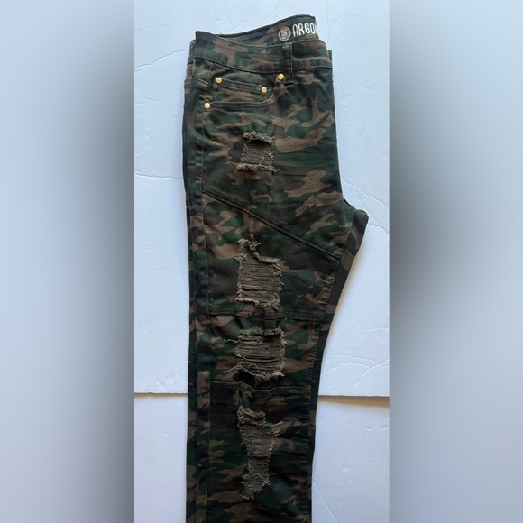 Mens Argonaut Nation Camouflage Pants Size 36/34 - Picture 10 of 11